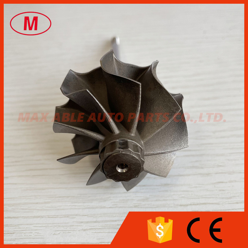 GT25 47/51.3mm 9 Blades for Journal Bearing Turbo Wheel/turbine Shaft&wheel