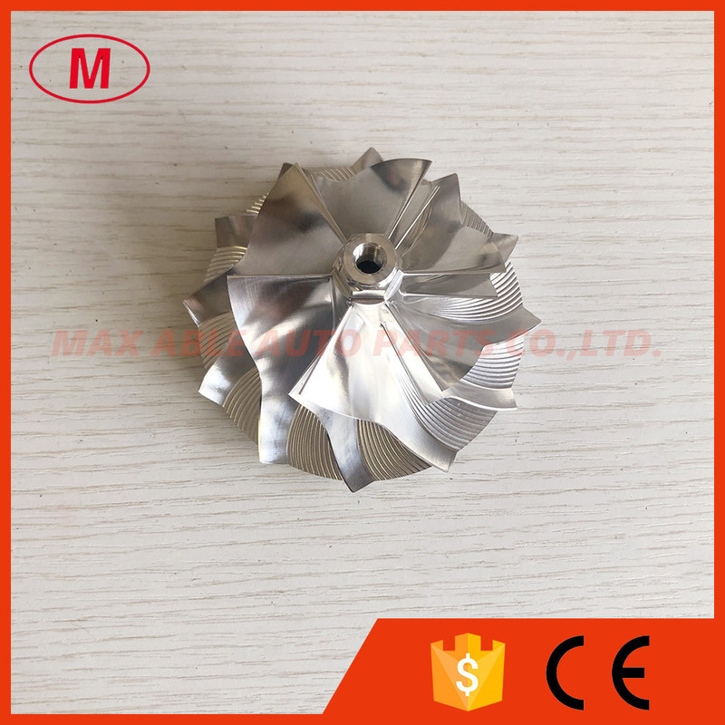 GT4088R 63.50/88.25mm 451583-0004 6+6 blades high performance Turbocharger milling/aluminum 2618/billet compressor wheel