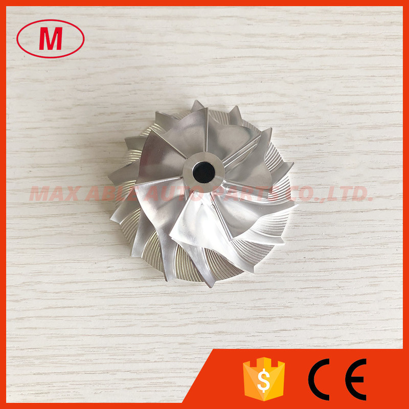 K26 44.5/65.94mm 7+7 blades high performance milling/aluminum 2618/billet compressor wheel
