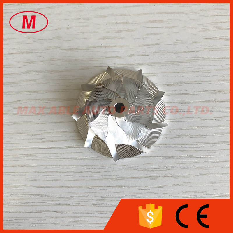 31.60/46.00mm 9+0 blades point milling high performance milling/aluminum 2618/billet compressor wheel