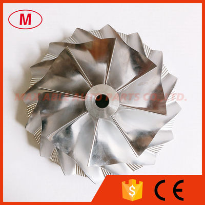 HX82 106.56/152.04mm 8+8 Schaufeln Turbo-Fräsen/Aluminium 2618 /Billet-Verdichterrad